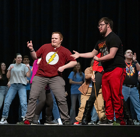 I-Serve puts on a special needs talent show.