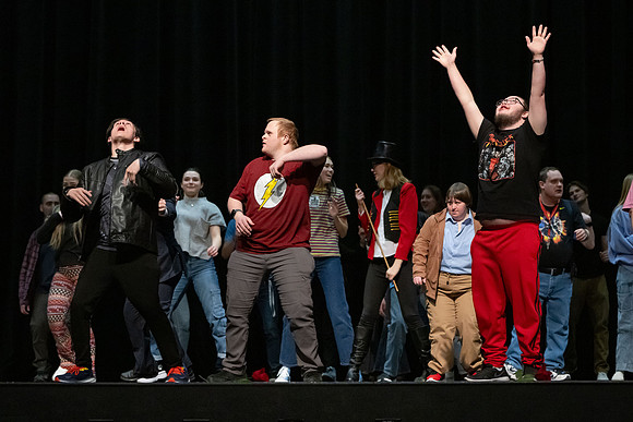 I-Serve puts on a special needs talent show.