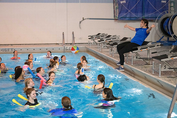 Hawaiian Luau Water Aerobics - Feb 2024