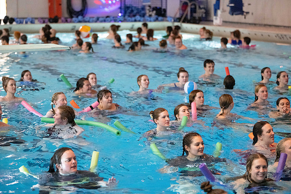 Hawaiian Luau Water Aerobics - Feb 2024