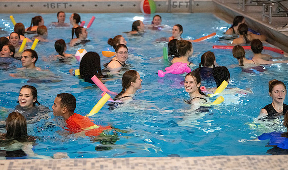 Hawaiian Luau Water Aerobics - Feb 2024