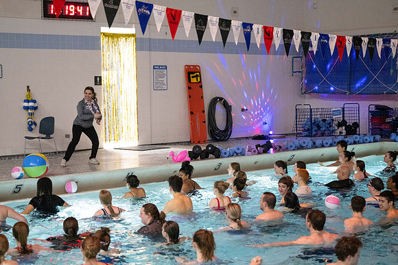 Hawaiian Luau Water Aerobics - Feb 2024