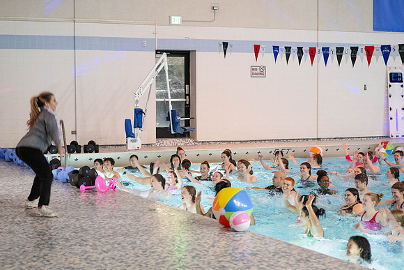 Hawaiian Luau Water Aerobics - Feb 2024