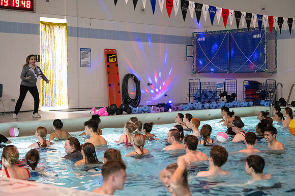Hawaiian Luau Water Aerobics - Feb 2024