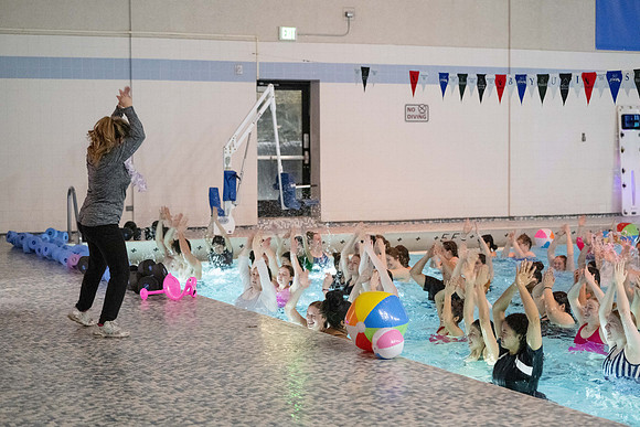 Hawaiian Luau Water Aerobics - Feb 2024