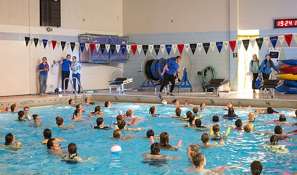 Hawaiian Luau Water Aerobics - Feb 2024
