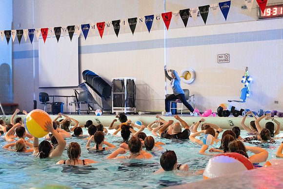 Hawaiian Luau Water Aerobics - Feb 2024