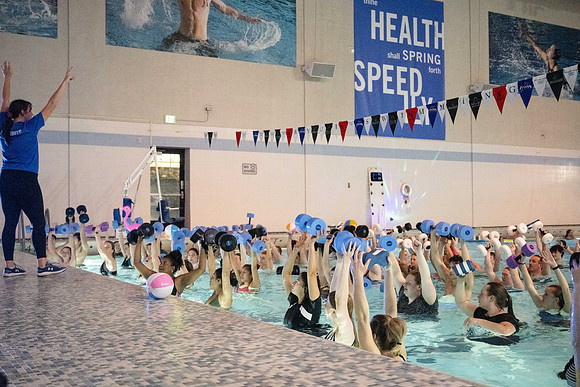 Hawaiian Luau Water Aerobics - Feb 2024