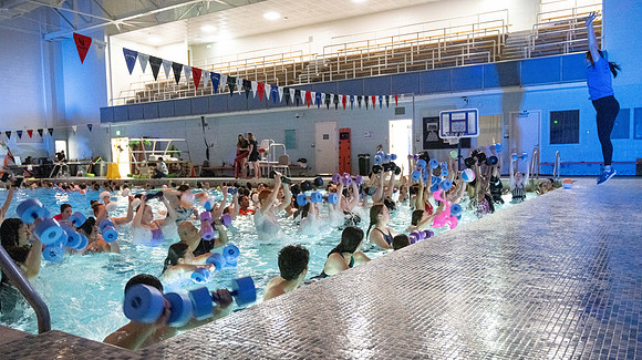 Hawaiian Luau Water Aerobics - Feb 2024