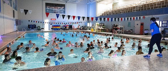 Hawaiian Luau Water Aerobics - Feb 2024