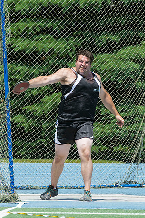 The BYU-Idaho competitive sports track teams compete against each other in the Hart Stadium.