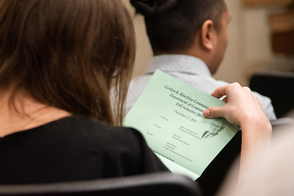 BYU-Idaho Gordon B. Hinckley Communication Award Ceremony. Fall Semester 2019