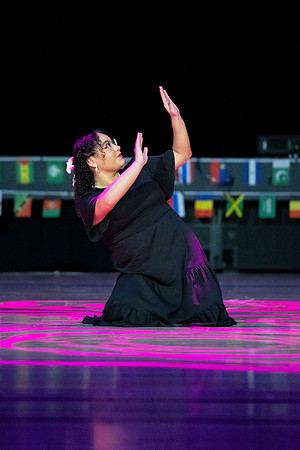 Students participate in Cultural Night.