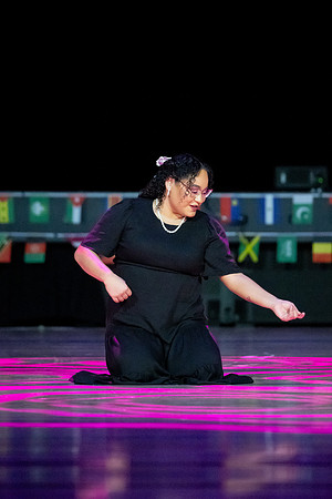 Students participate in Cultural Night.