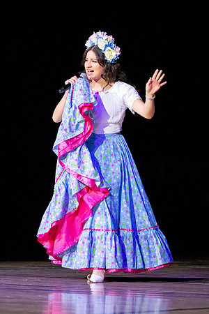 Students participate in Cultural Night.
