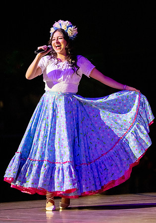 Students participate in Cultural Night.