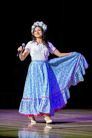 Students participate in Cultural Night.
