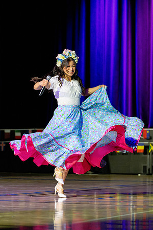 Students participate in Cultural Night.
