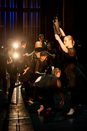 BYUI students dance in the multi-style performance, Extravadance.