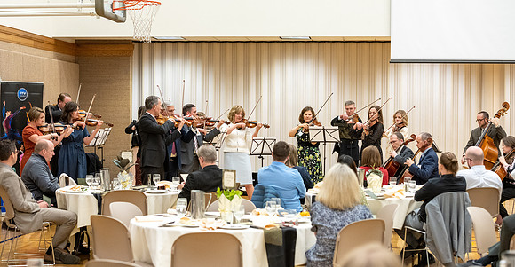 Eliza R. Snow Society, Evening of Honors, honoring Kevin Call for his years of service to the Arts.