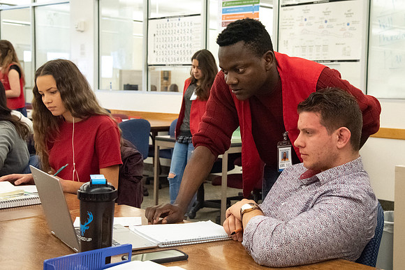 The Tutoring Center is for students who desire further help with assignments.