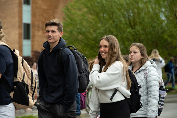BYUI students gather for devotional in the BYU-Idaho Center.