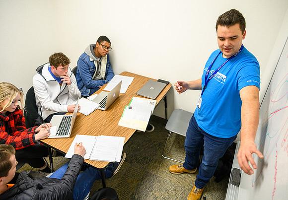 Students can recieve free tutoring through the tutoring center, located on the second floor of the McKay Library.