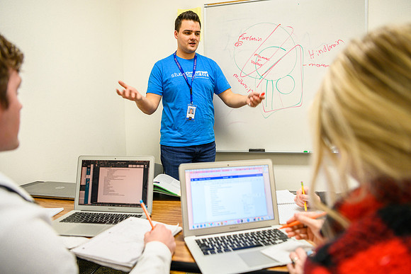 Students can recieve free tutoring through the tutoring center, located on the second floor of the McKay Library.