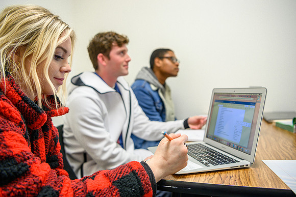 Students can recieve free tutoring through the tutoring center, located on the second floor of the McKay Library.