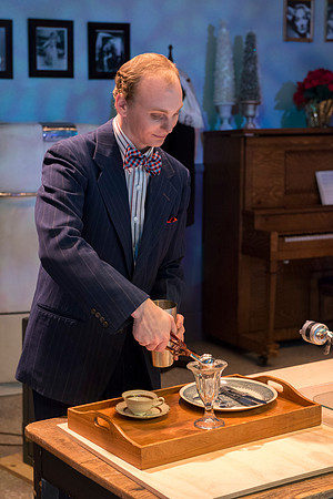 It's a Wonderful Life: A Live Radio Play, comes to life on stage at the Snow Drama Theater at BYU-Idaho.  It was written by Joe Landry and directed by Roger Merrill.