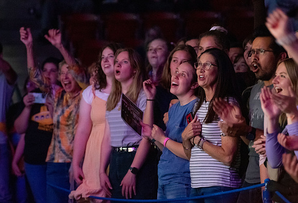 Beatles tribute band perfoms at BYU-Idaho.
