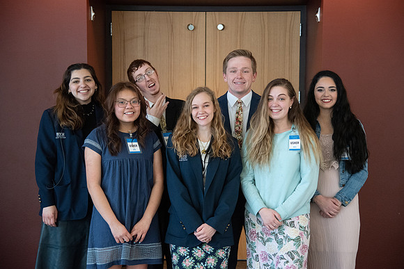 BYU-Idaho Usher Photo Group. Winter Semester