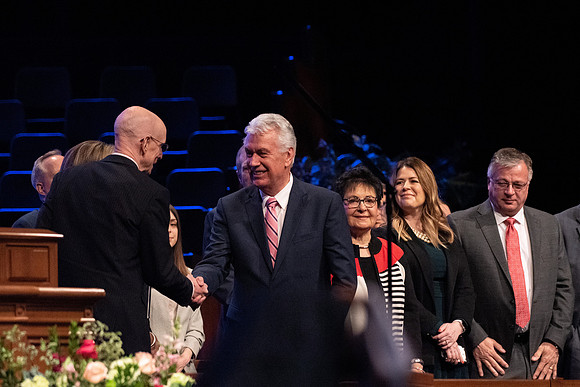 BYU-Idaho Devotional with Elder Dieter F. Uchtdorf and his wife. Winter Semester