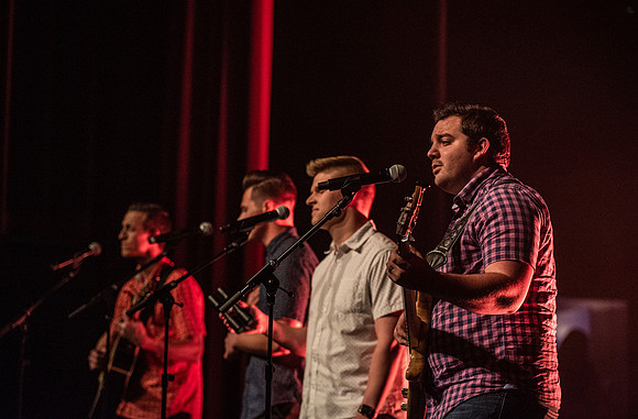The Talent Show, held in the Hart Auditorium, is an opportunity for students to showcase their various talents. Winter Semester.