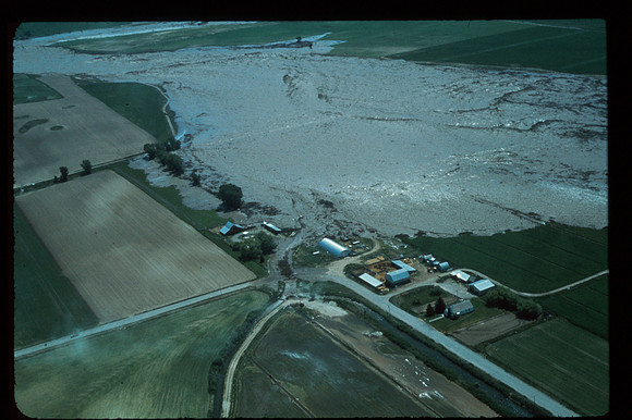 Aerial Flooding 1976