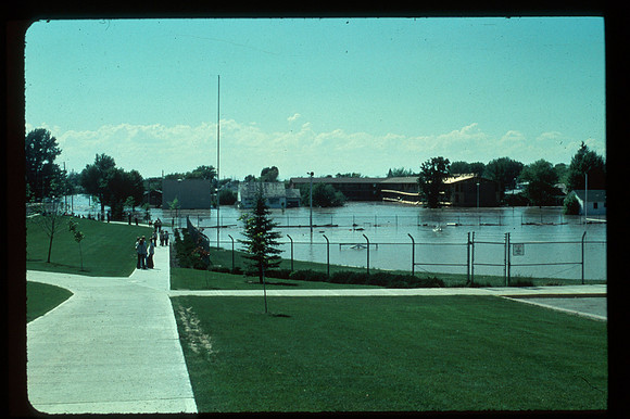 Ricks Campus Flood 1976