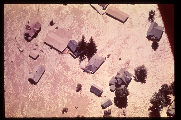 Aerial Flooding 1976