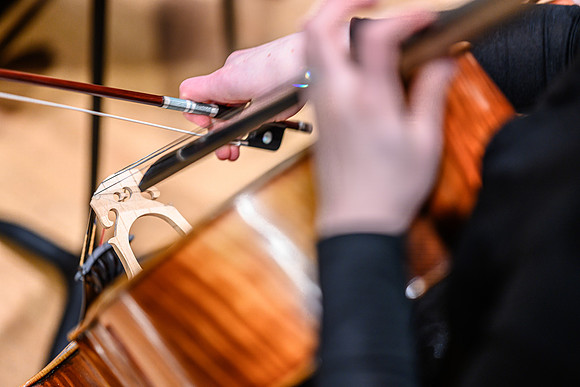 The BYU-Idaho Sinfonietta was joined by student Concerto Competition winners Tate Wadsworth and Austin Roylance, who performed the 2nd Horn Concerto by Richard Strauss, and Franz Liszt’s epic Piano Co