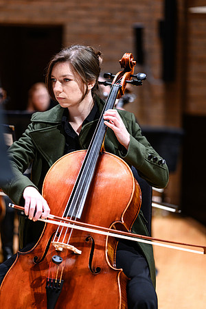The BYU-Idaho Sinfonietta was joined by student Concerto Competition winners Tate Wadsworth and Austin Roylance, who performed the 2nd Horn Concerto by Richard Strauss, and Franz Liszt’s epic Piano Co