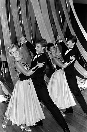 Members of the 1987 Ricks College Dance Team