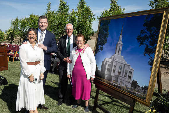 Teton River Temple Groundbreaking - June 2024