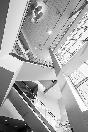 Interior of the BYUI Center.