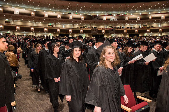 BYU-Idaho December 2013 graduation.