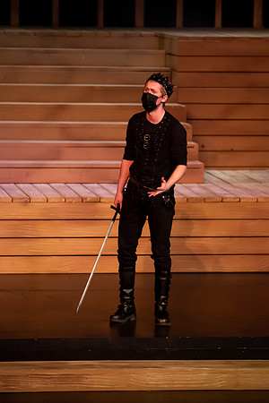 Macbeth performed with three other Shakespeare plays put on by BYUI theatre students for the Shakespeare festival.