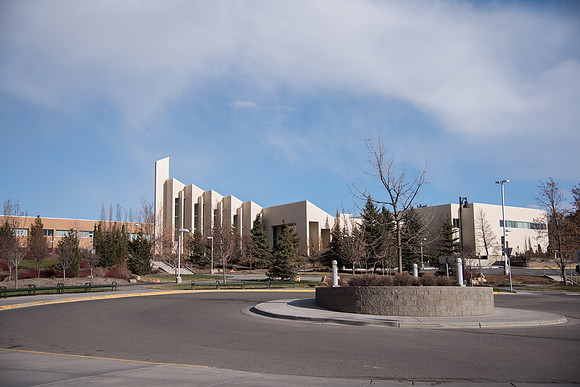 Empty BYU-Idaho Campus due to Coronavirus outbreak. Winter Semester