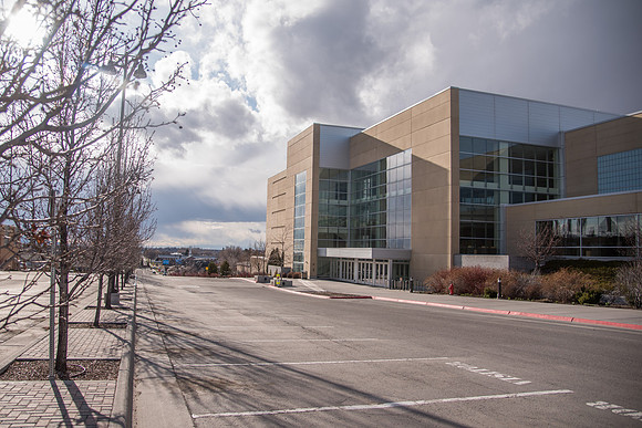 Empty BYU-Idaho Campus due to Coronavirus outbreak. Winter Semester