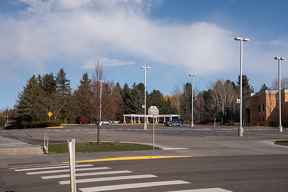 Empty BYU-Idaho Campus due to Coronavirus outbreak. Winter Semester