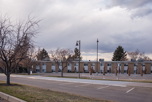 Empty BYU-Idaho Campus due to Coronavirus outbreak. Winter Semester
