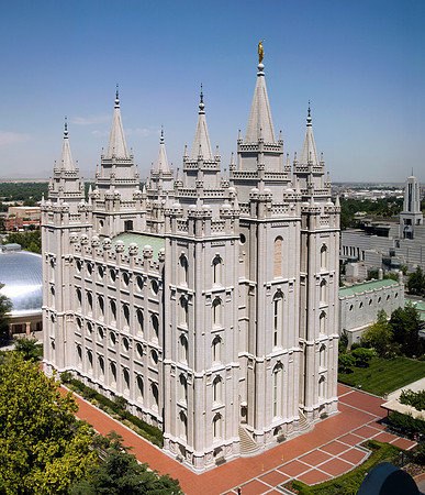 Salt Lake Temple- JUNE 2008