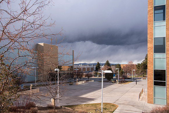 Empty BYU-Idaho Campus due to Coronavirus outbreak. Winter Semester